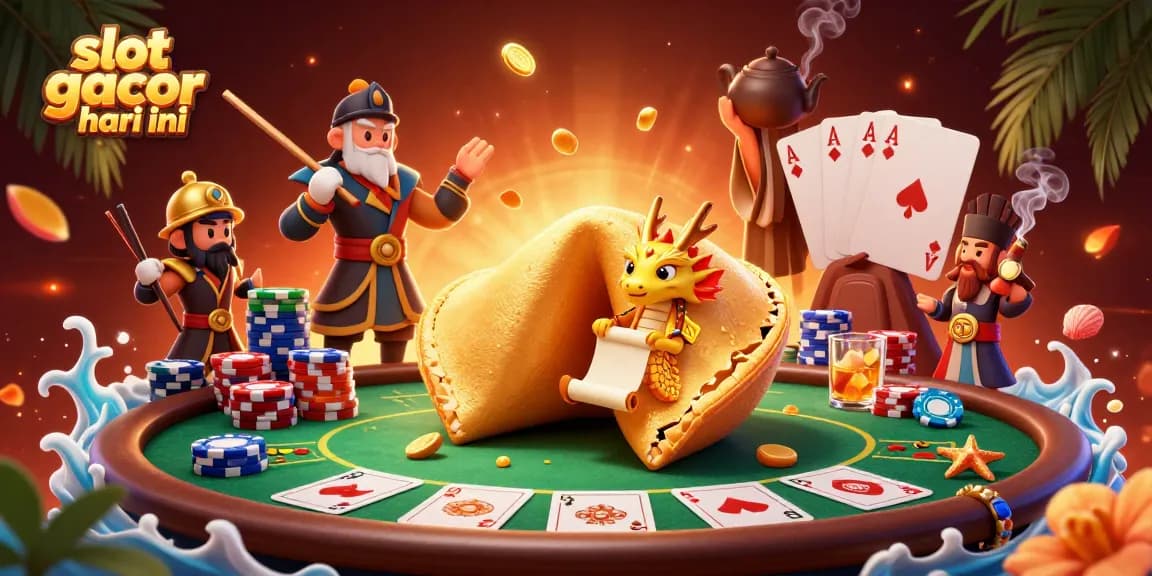 Menangkan slot gacor hari ini dengan petunjuk 3D yang menampilkan karakter unik dalam suasana kasino yang kaya.