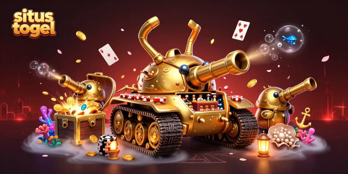 Permainan situs togel dengan tank keong emas mengungkapkan kasino mini di dalamnya.