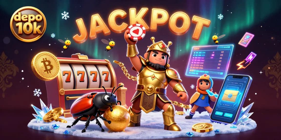 Rasakan keseruan bermain slot depo 10k dengan kemenangan maksimal dan simbol keberuntungan