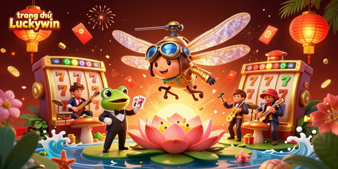 Experience strategic gameplay at trang chủ Luckywin with vibrant 3D slots and lively casino elements.
