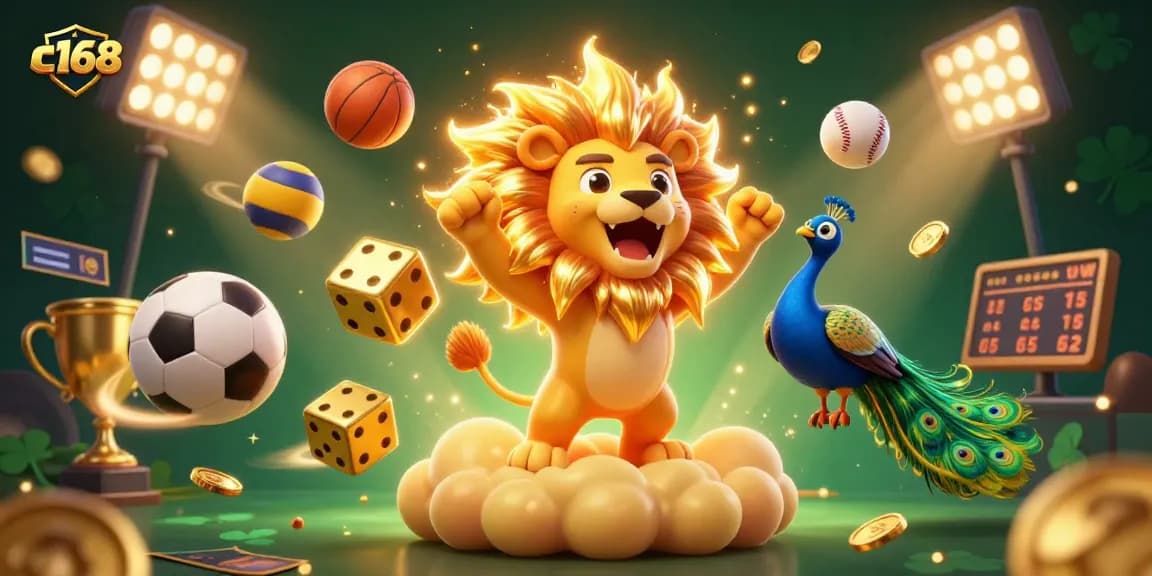 Experience thrilling gameplay with c168 at the center of a vibrant casino scene, where fun meets excitement.