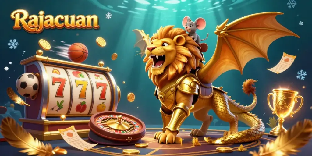 Permainan slot menarik dengan Rajacuan menghadirkan suasana kasino yang meriah dan menguntungkan.