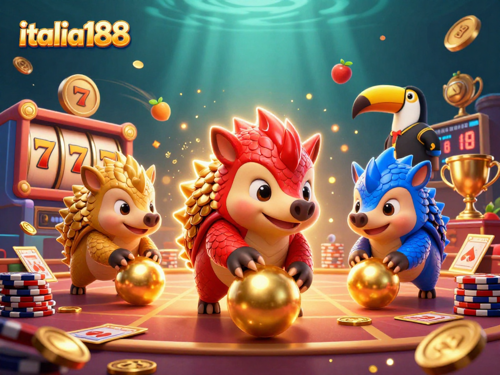 Rasakan keseruan bermain slot di italia188 dengan bolingan pangolin penuh warna dan keberuntungan!