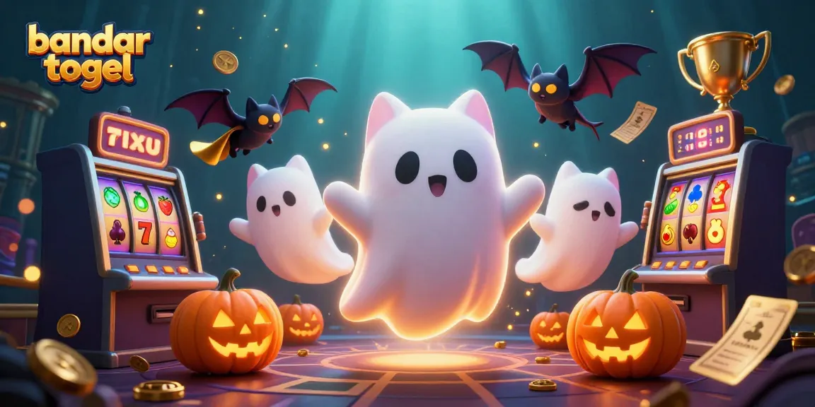 Gambarlah bandar togel dengan kucing hantu dan hadiah jackpot bersinar di kasino.