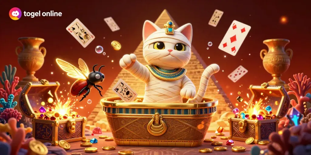 Gambarkan permainan togel online dengan karakter unik dan elemen menarik, meningkatkan pengalaman bermain.