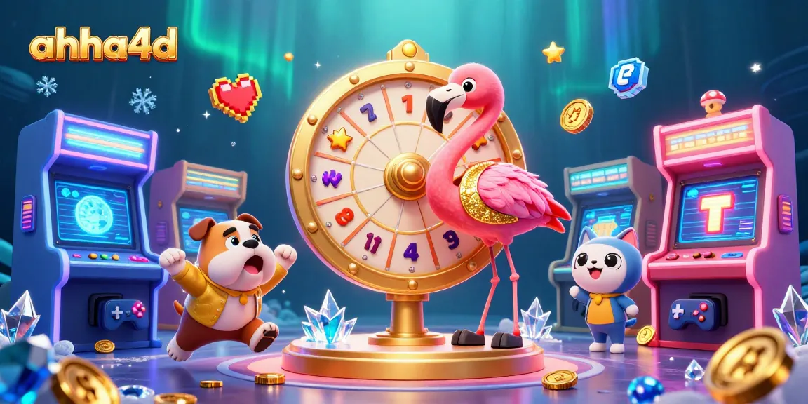 Spin the giant prize wheel with ahha4d for exciting arcade gaming experiences and winning moments.