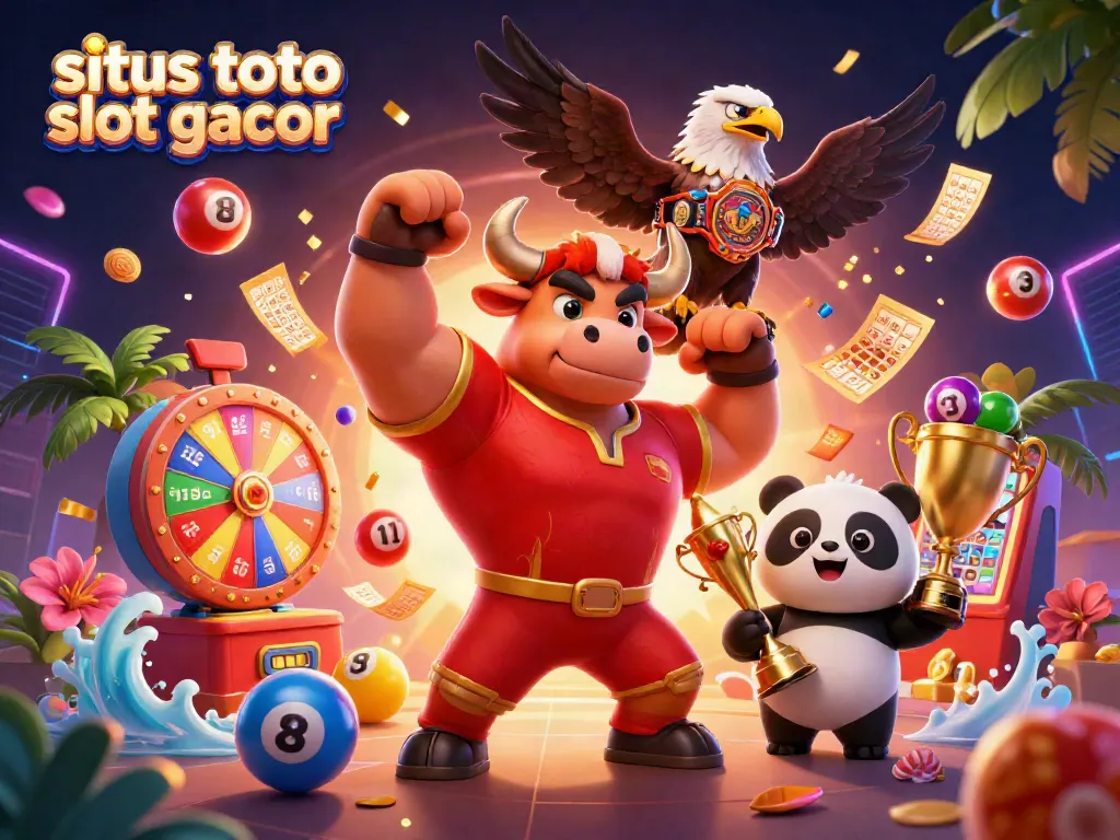 Menangkan hadiah besar di situs toto slot gacor dengan karakter menyenangkan dan elemen permainan lotere dinamis.