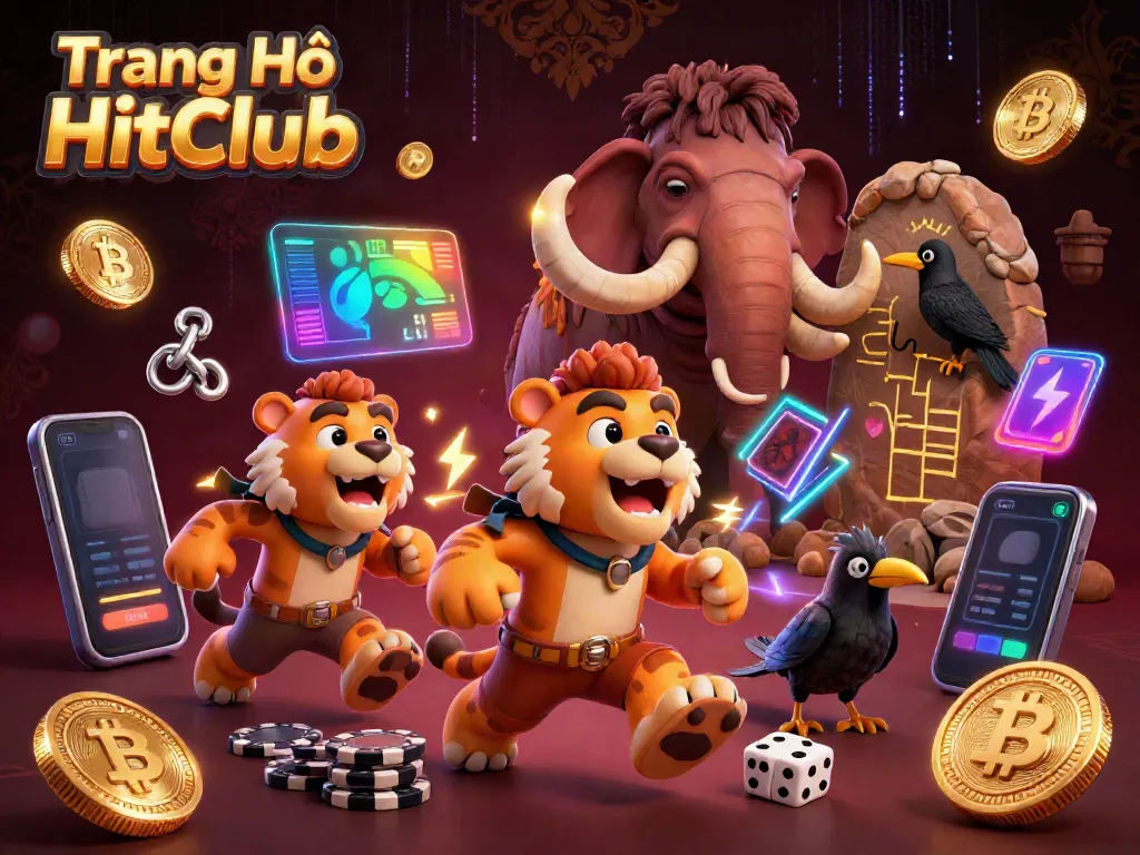 Play at Trang Chủ HitClub in an immersive prehistoric casino with a lively atmosphere.