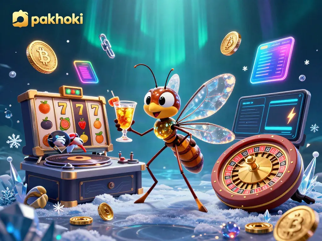Masuk ke dunia pakhoki dengan simbol jackpot dan karakter kasino unik.