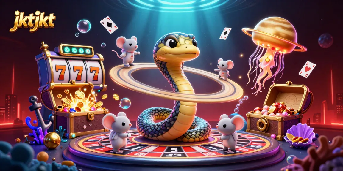 Bermain slot gacor di jktjkt dengan karakter kartun 3D yang dinamis dan elemen kasino yang menarik.