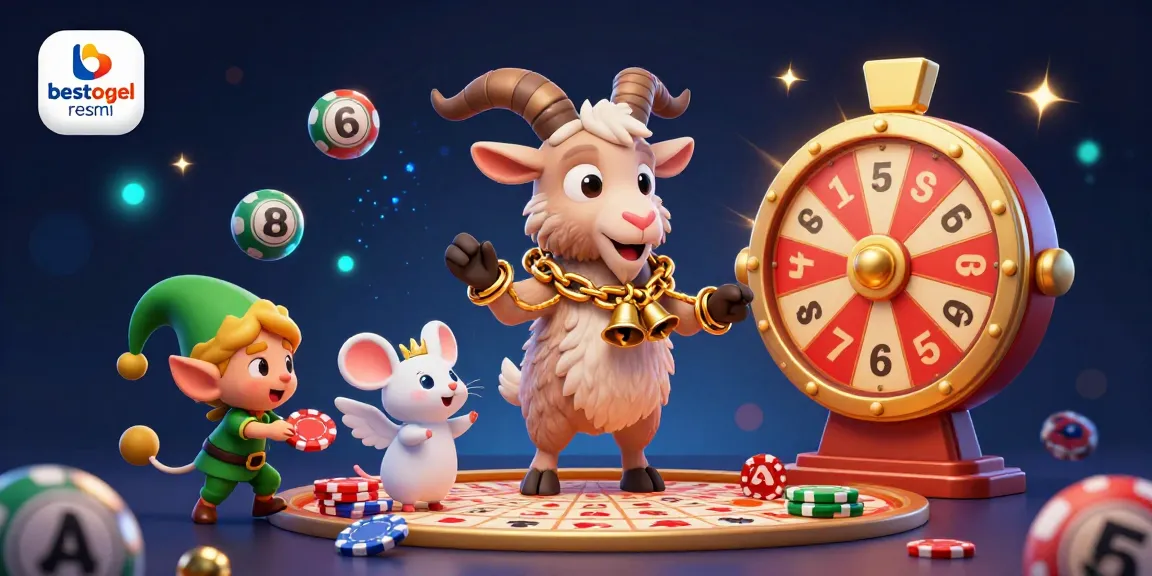 Experience the excitement of the besttogel resmi lottery scene with dynamic characters in a vibrant casino atmosphere.
