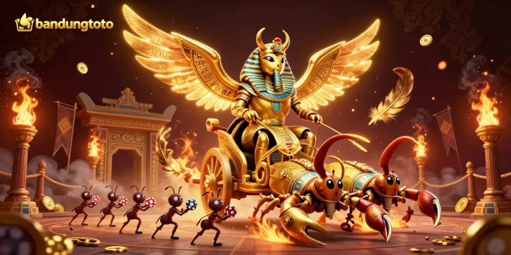 Experience thrilling gameplay at bandungtoto with a vibrant casino scene featuring rich elements.