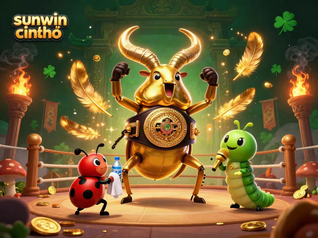 Experience thrilling action with sunwin chính chủ featuring colorful characters amidst a vibrant casino arena.