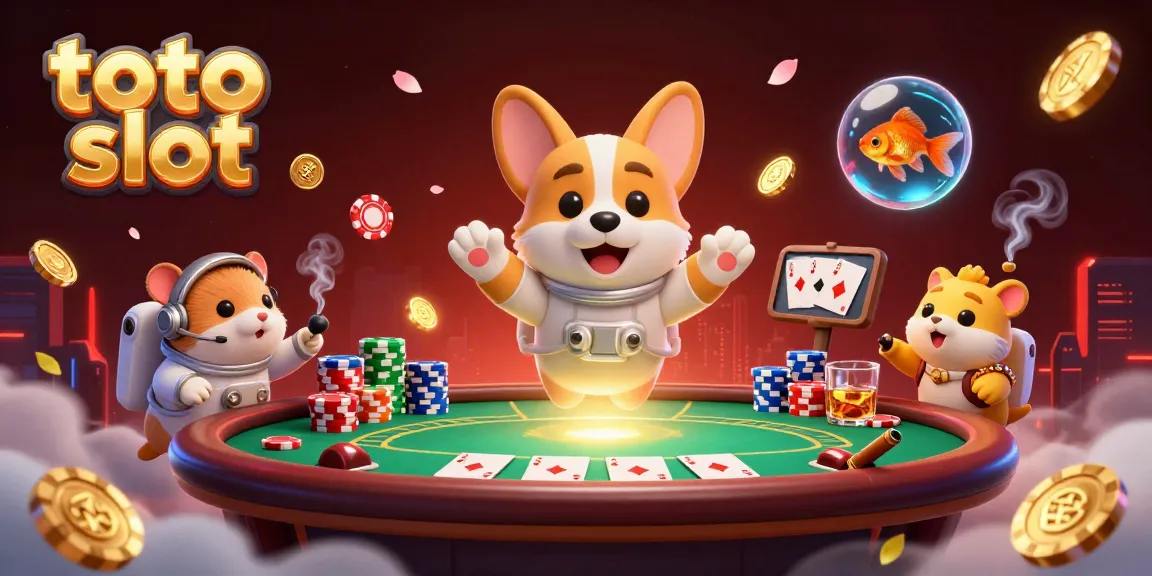 Mainkan toto slot dengan cara menarik bersama karakter unik sirkus di dalam kasino luar angkasa.