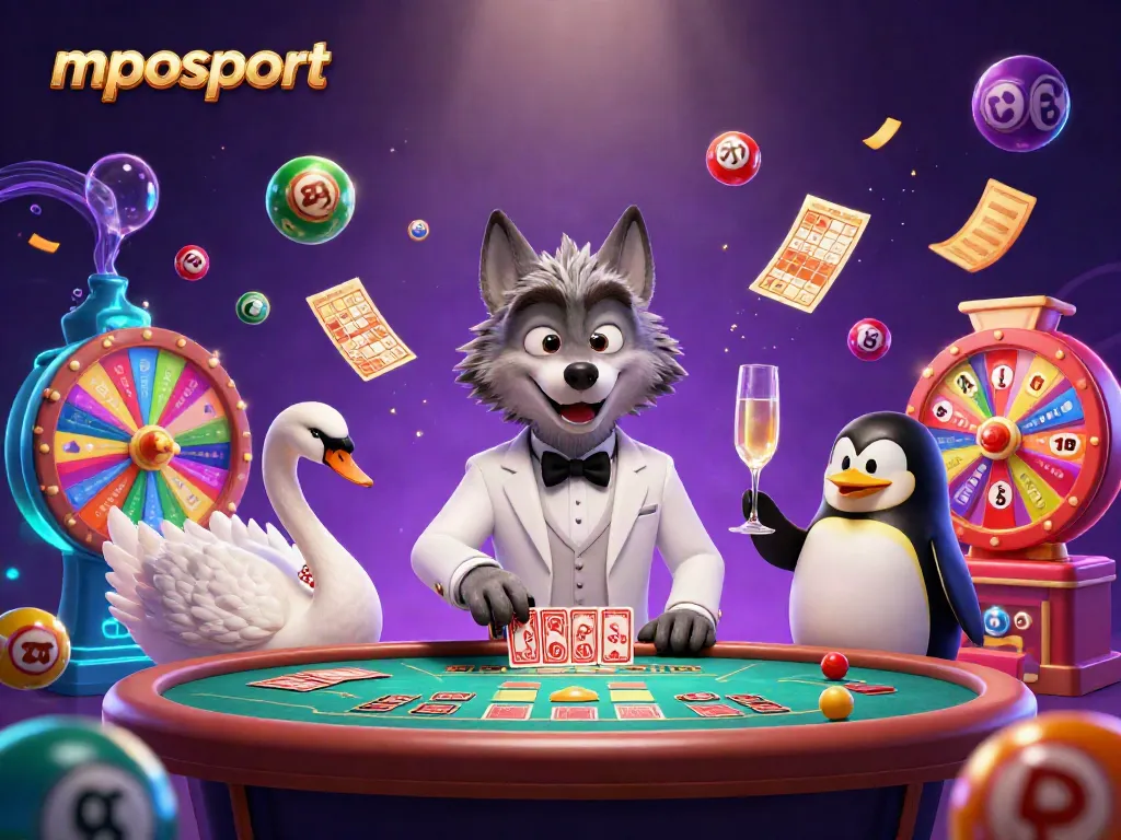 MPOSPORT: Serigala, angsa, dan penguin bersaing di meja baccarat dalam perayaan keberuntungan judi