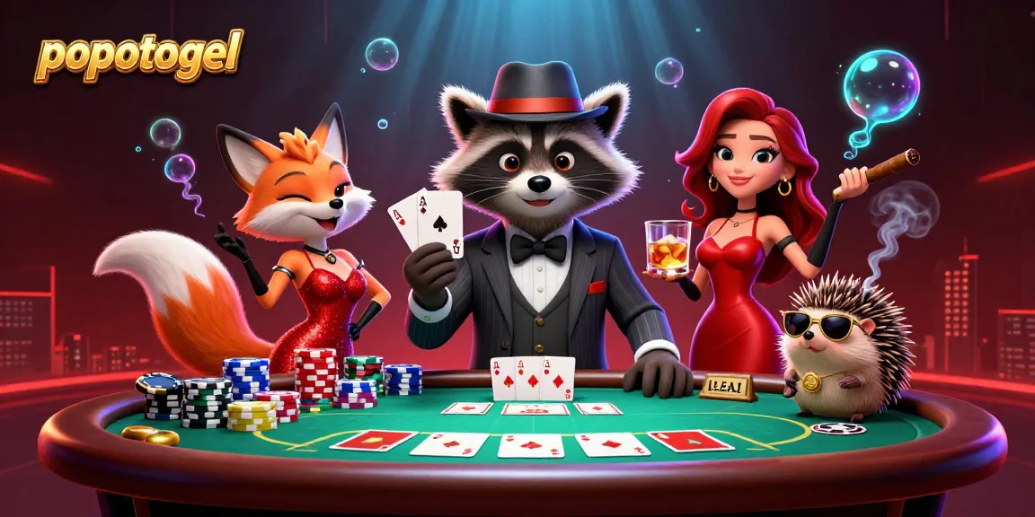 Pemain togel popotogel merayakan kemenangan di meja poker dengan suasana meriah dan keberuntungan.
