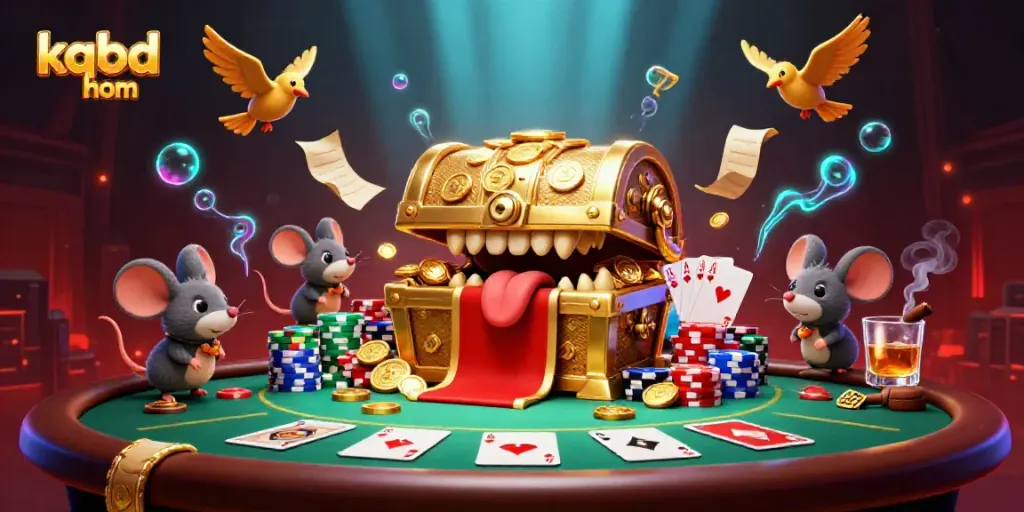 Engage with thrilling kqbd hom displays featuring dynamic poker action and cartoon treasure