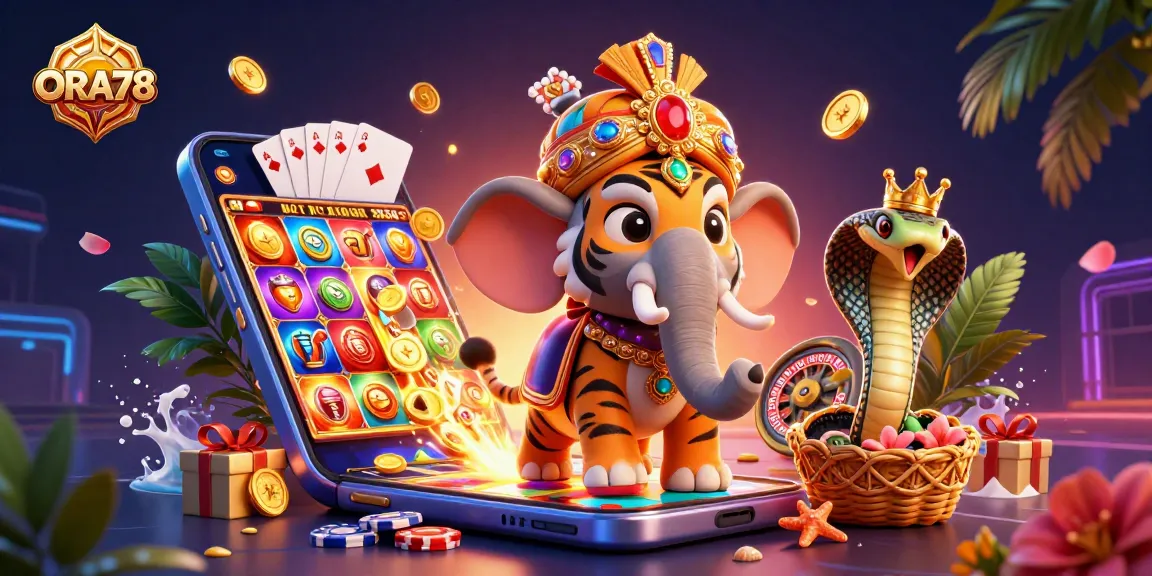 ORA78 menawarkan pengalaman bermain yang mendebarkan dengan fitur slot dan banyak elemen permainan.