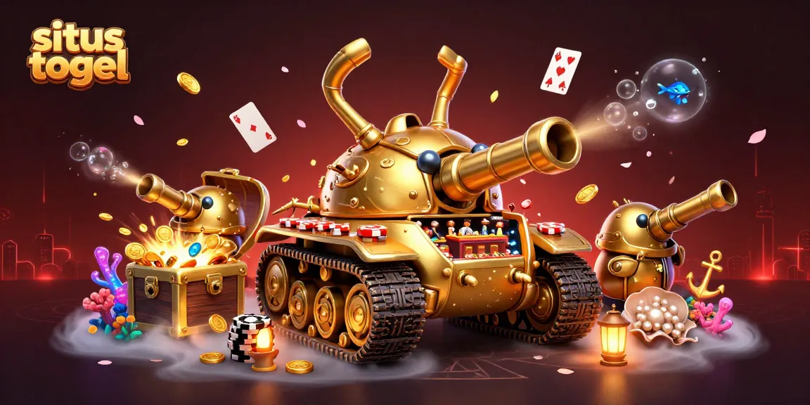 Permainan situs togel dengan tank keong emas mengungkapkan kasino mini di dalamnya.