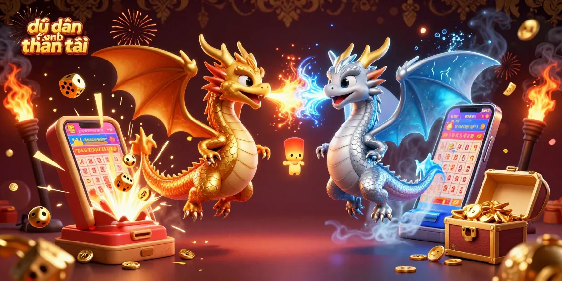 Experience thrilling lottery excitement with dự đoán xsmb thần tài in a dazzling 3D illustration.