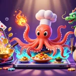 MPLTOTO login untuk mengakses slot game dengan interaksi karakter dan efek bercahaya yang menarik.